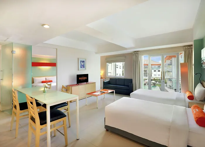 Отель Harris & Residences Riverview Kuta, Bali